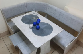 Кухонный уголок Миссия V велюр (цемент) в Татарске - tatarsk.mebelnovo.ru | фото