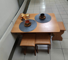 Обеденная зона Миссия (бук) в Татарске - tatarsk.mebelnovo.ru | фото